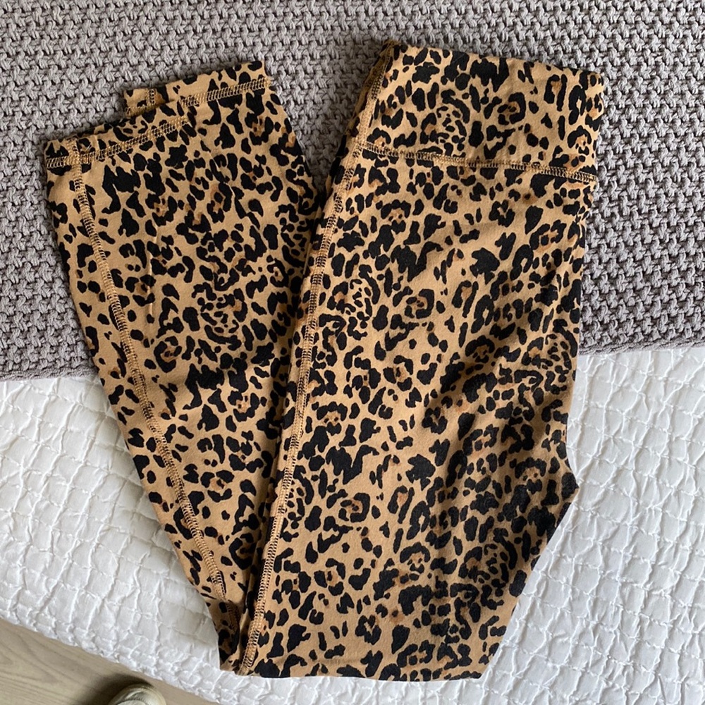 JCrew Cheetah Print Leggings